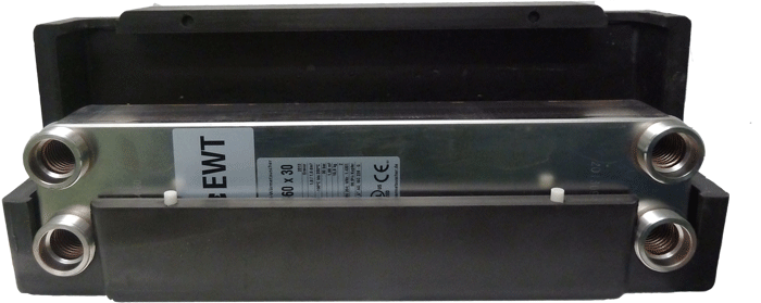 Plattenwärmetauscher B3-60 mit Isolierschale